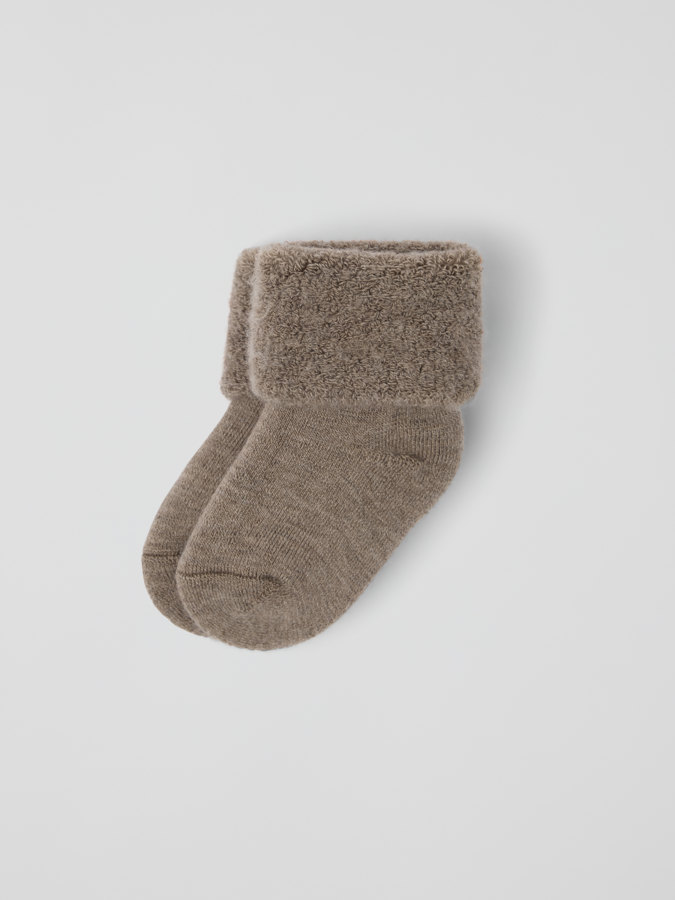 Merino wool terry socks