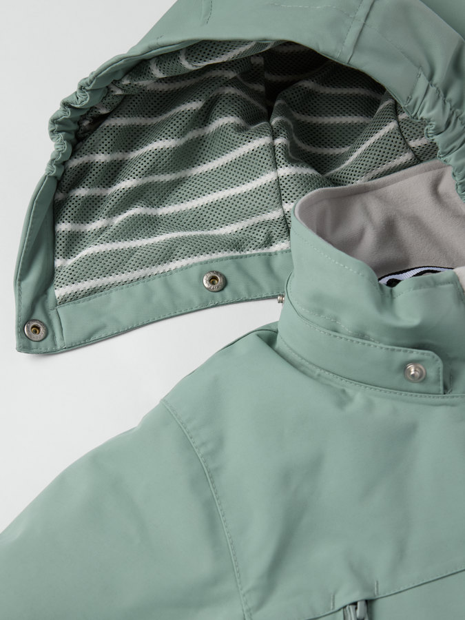 Waterproof, lined puddle suit