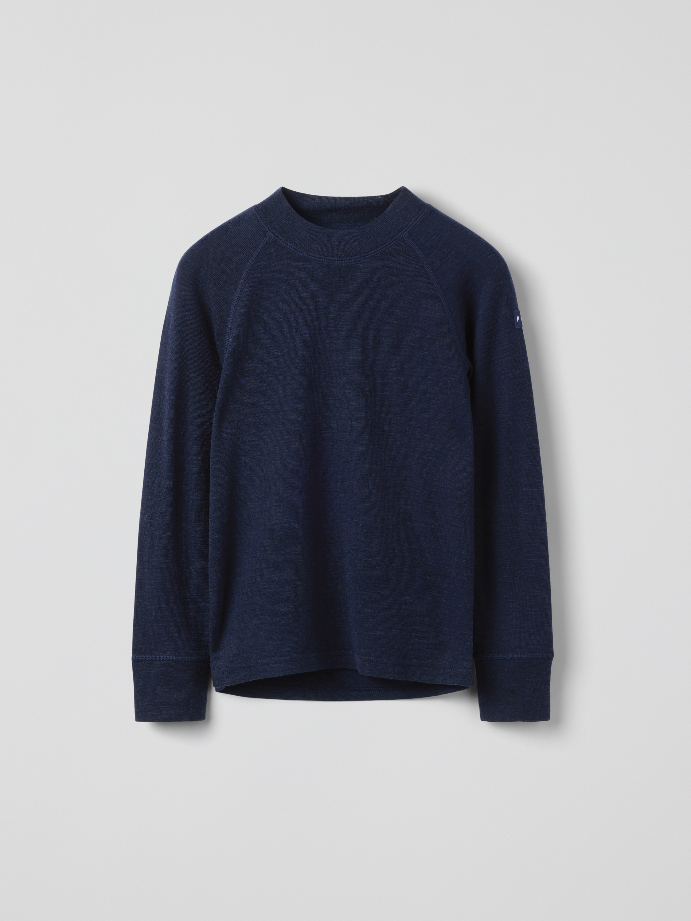 Long-sleeve base layer top in merino wool Long-sleeve base layer top in merino wool