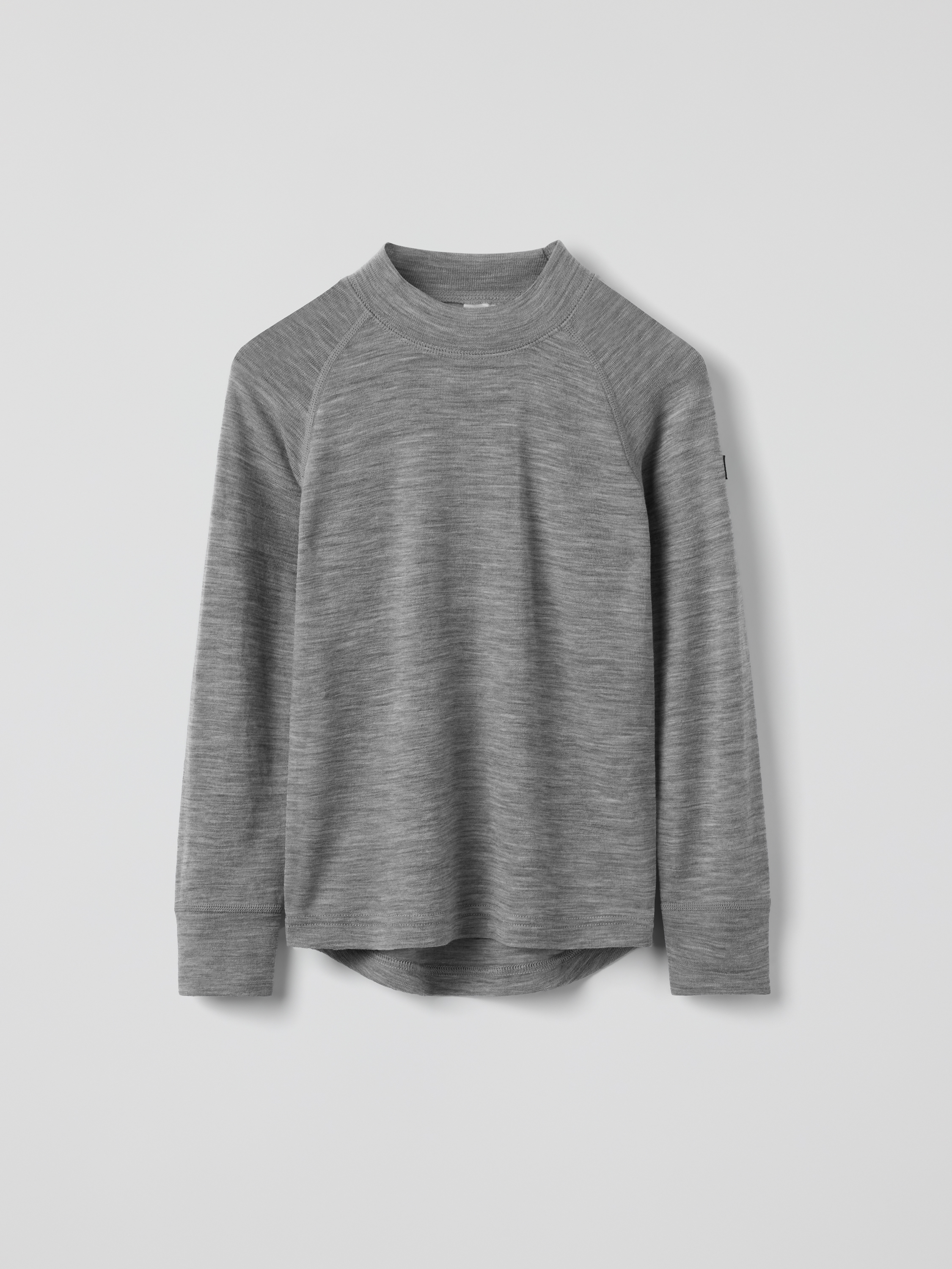 Long-sleeve base layer top in merino wool Long-sleeve base layer top in merino wool