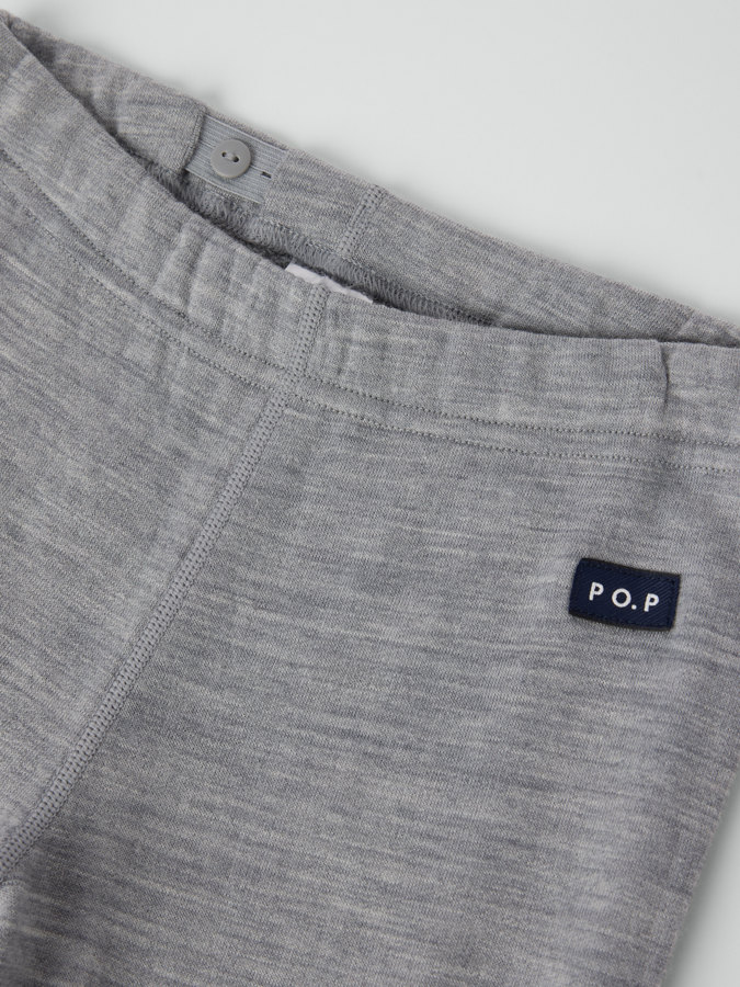 Pants merino wool terry