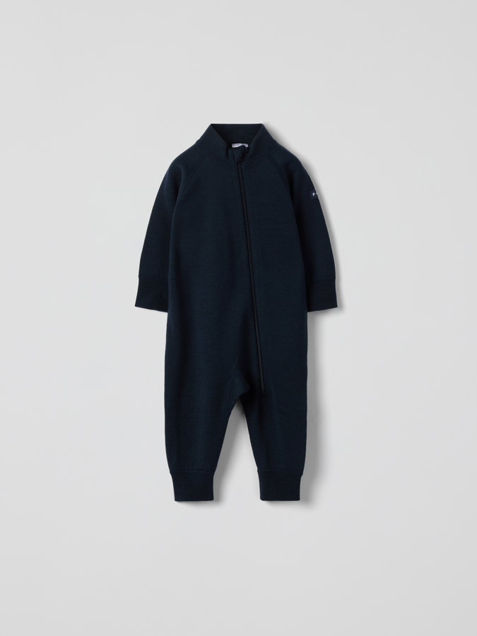 All-in-one in merino wool terry