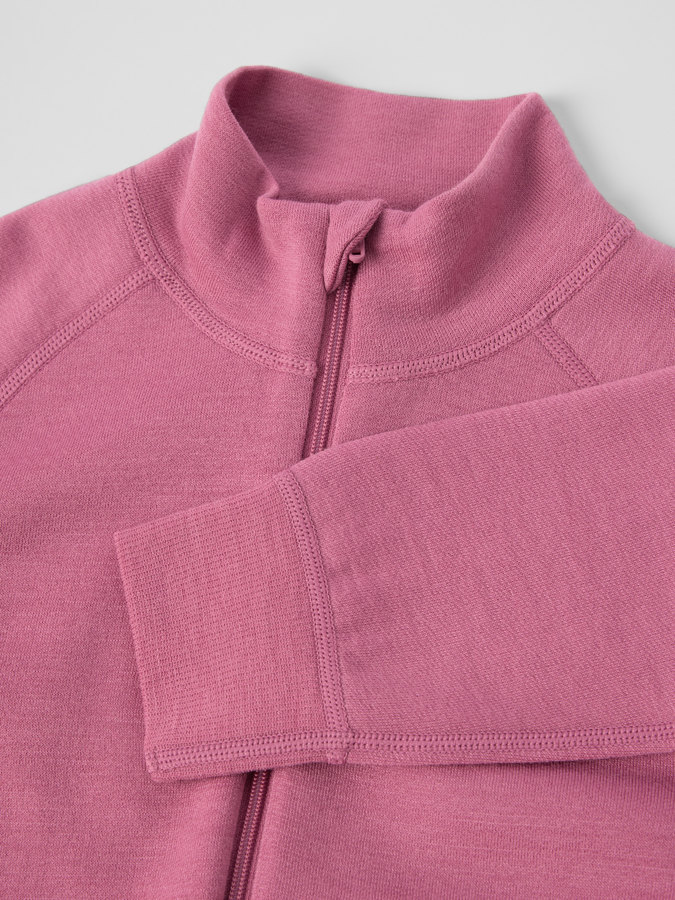 Jacket merino wool terry