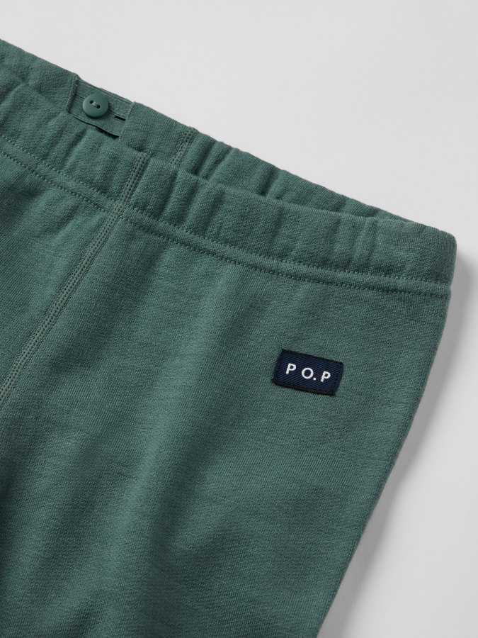 Pants in merino wool terry