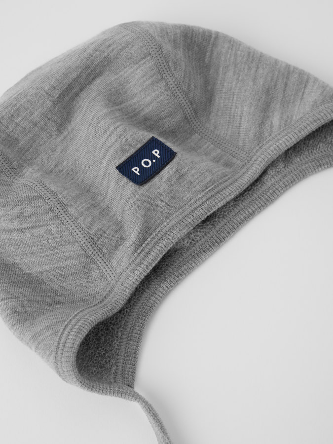 Helmet hat merino wool terry Helmet hat merino wool terry