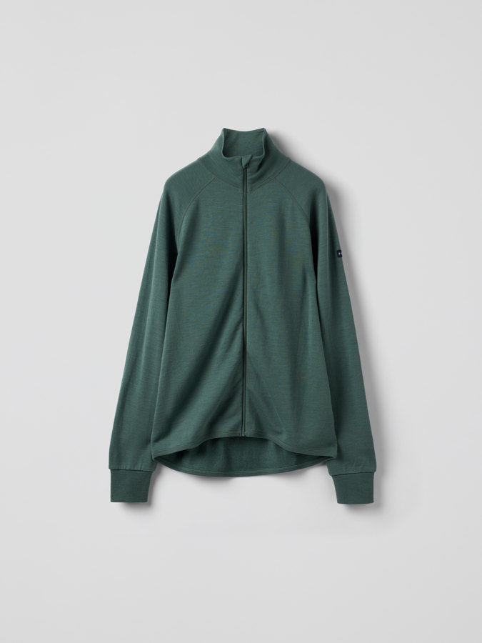 Jacket merino wool terry adult