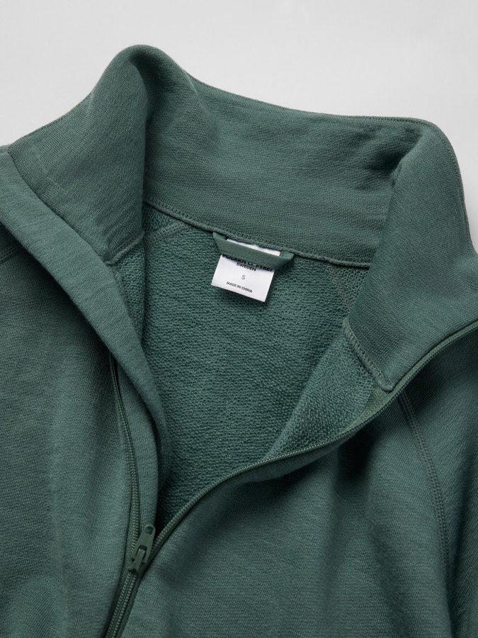 Jacket merino wool terry adult