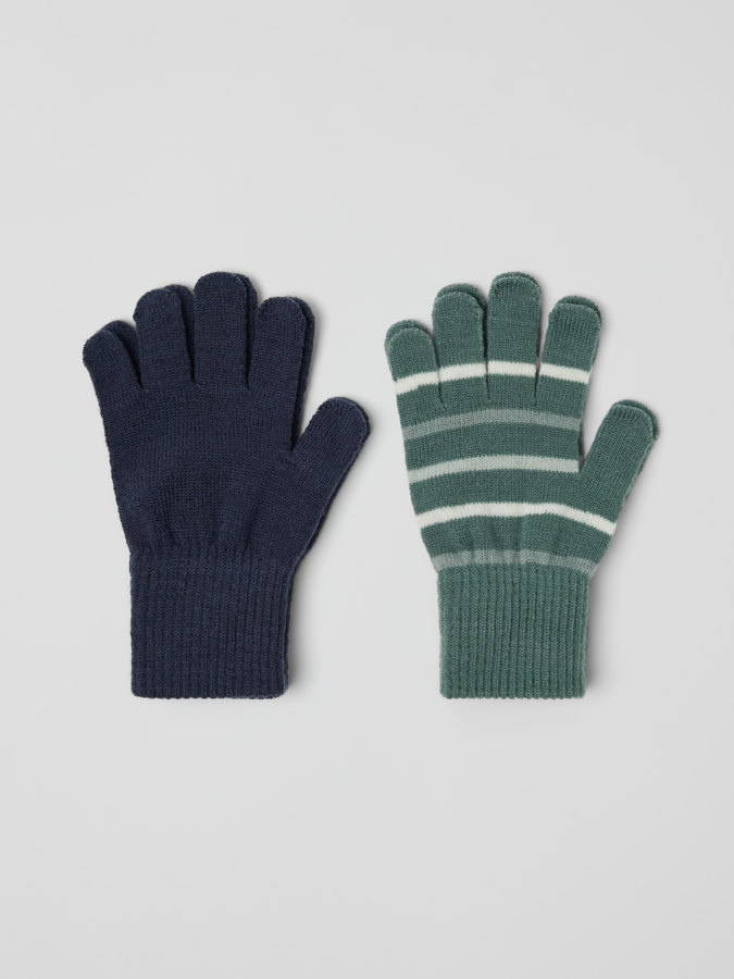 2-pack knitted gloves 2-pack knitted gloves