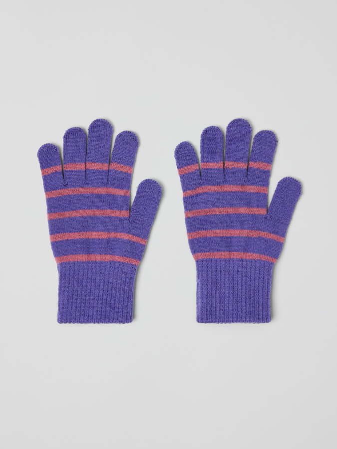 Knitted gloves wool blend Knitted gloves wool blend