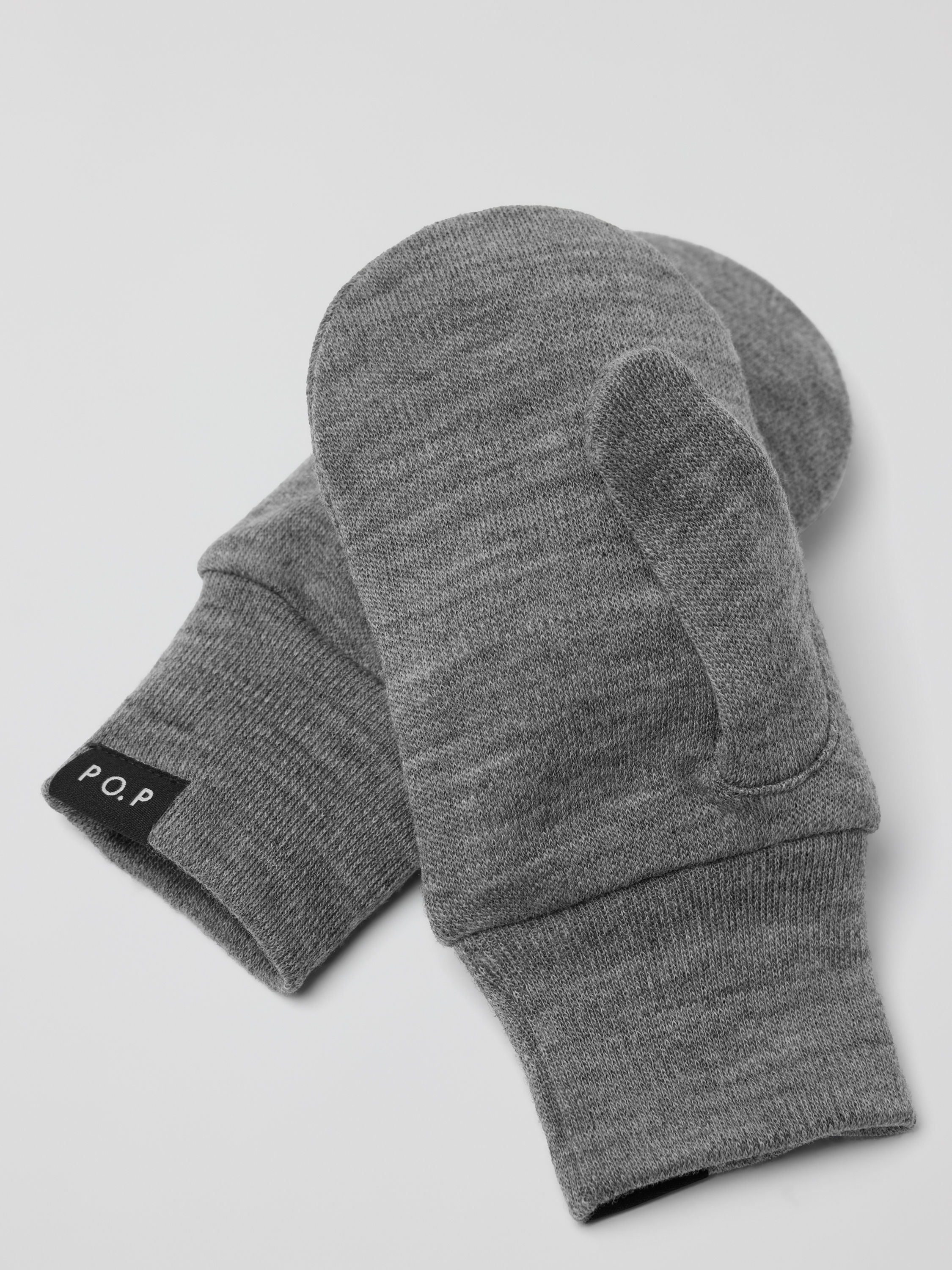 Liner merino wool gloves - Greymelange | Polarnopyret.com