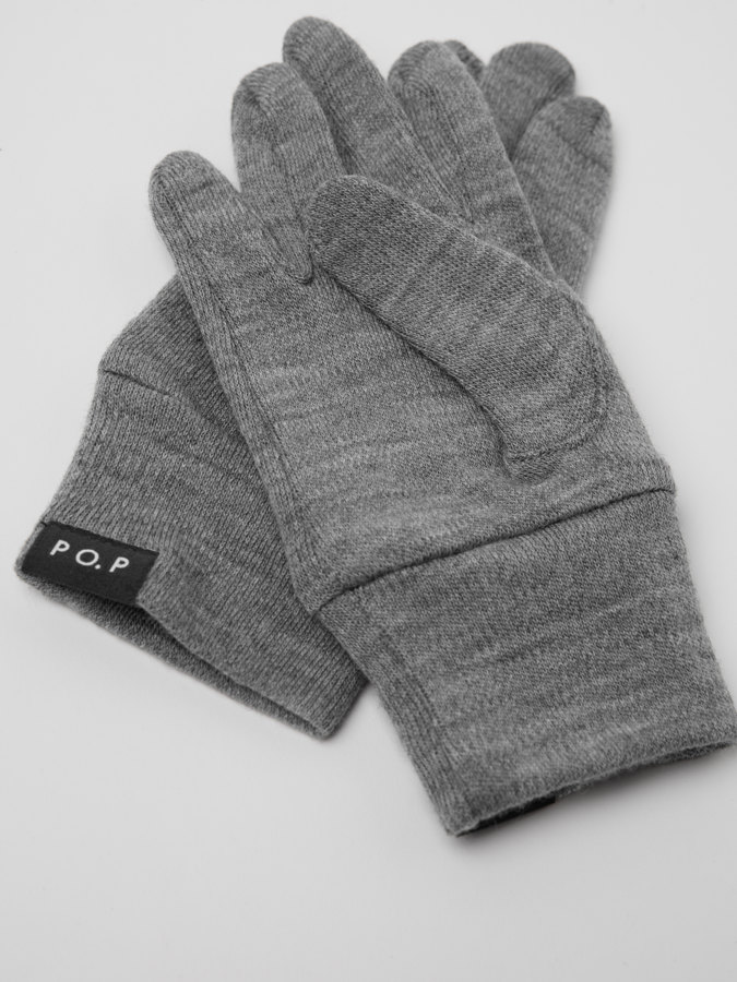 Liner merino wool gloves