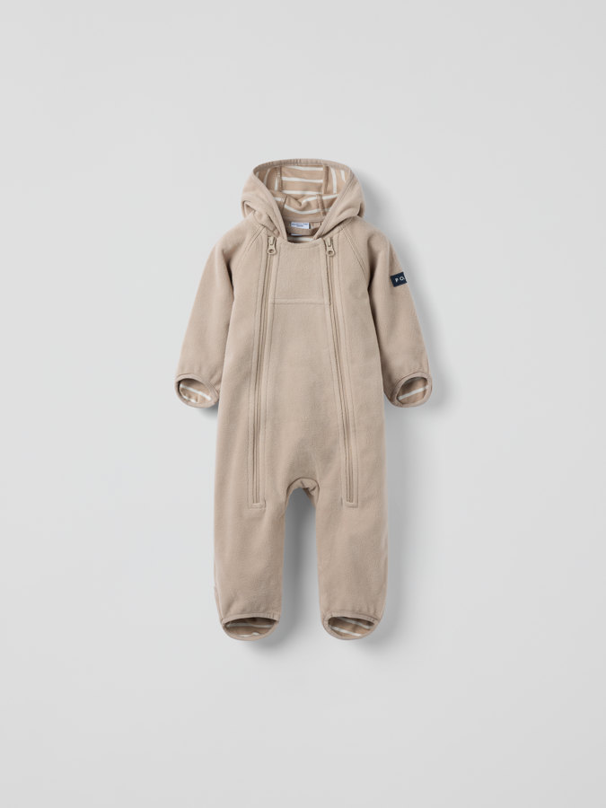Windproof fleece all-in-one