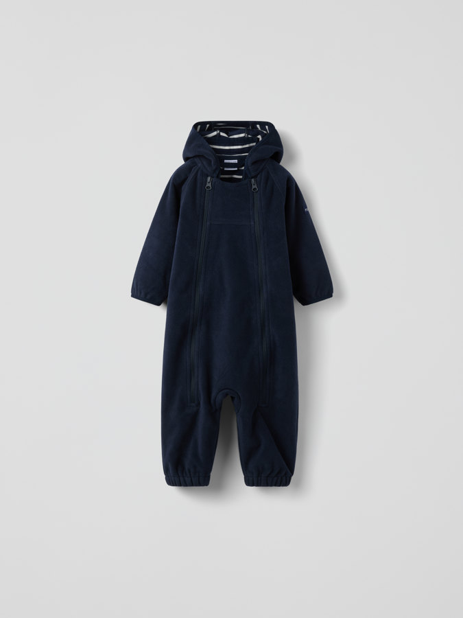 Windproof fleece all-in-one