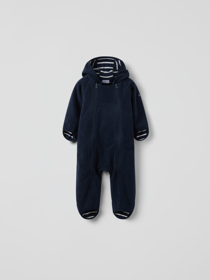 Windproof fleece all-in-one