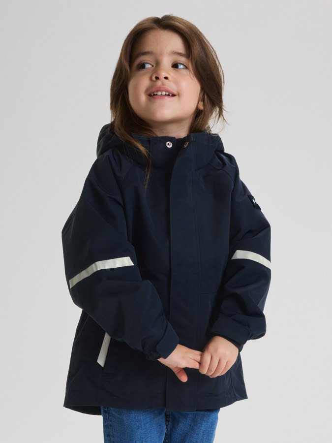 Stormy, waterproof shell jacket
