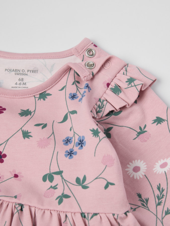Floral bodysuit dress