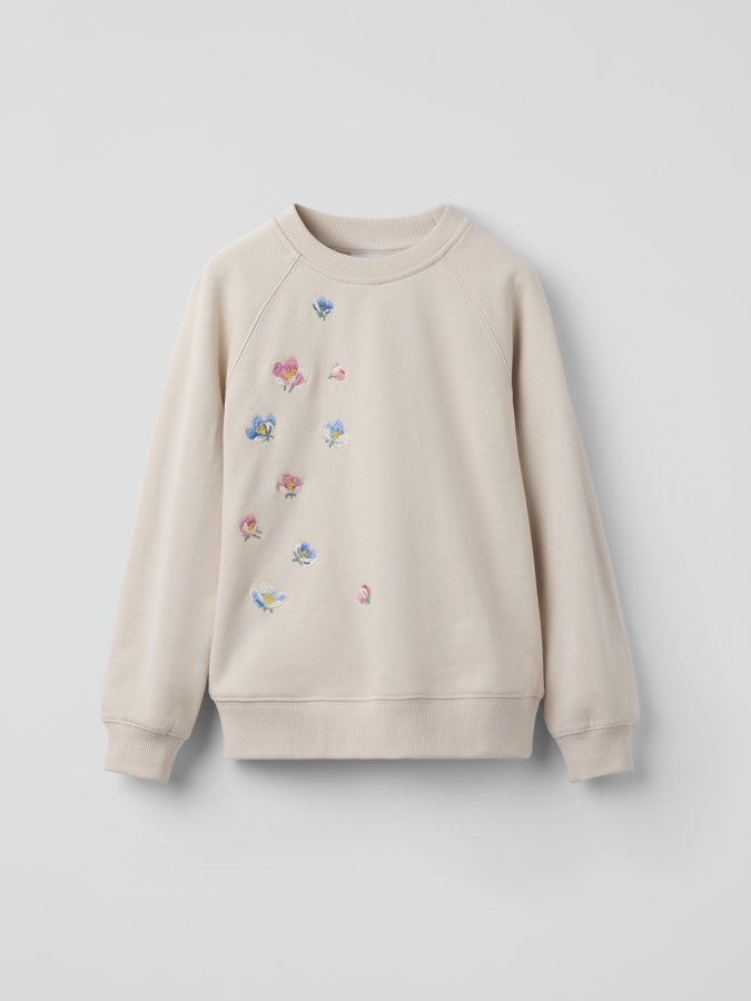 Floral sweatshirt