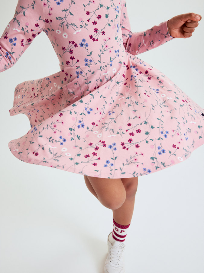 Floral twirl dress