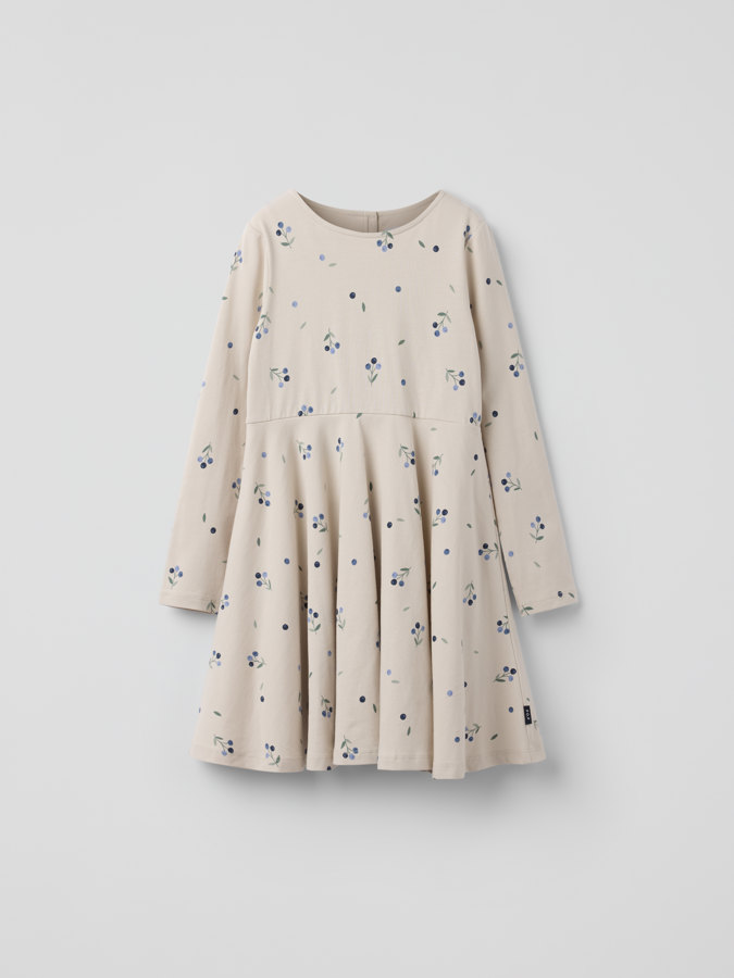 Twirl dress blueberry
