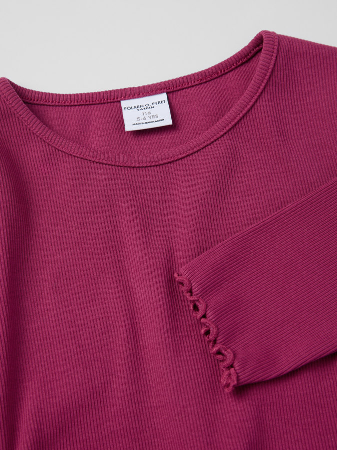 Ribbed twirl dress