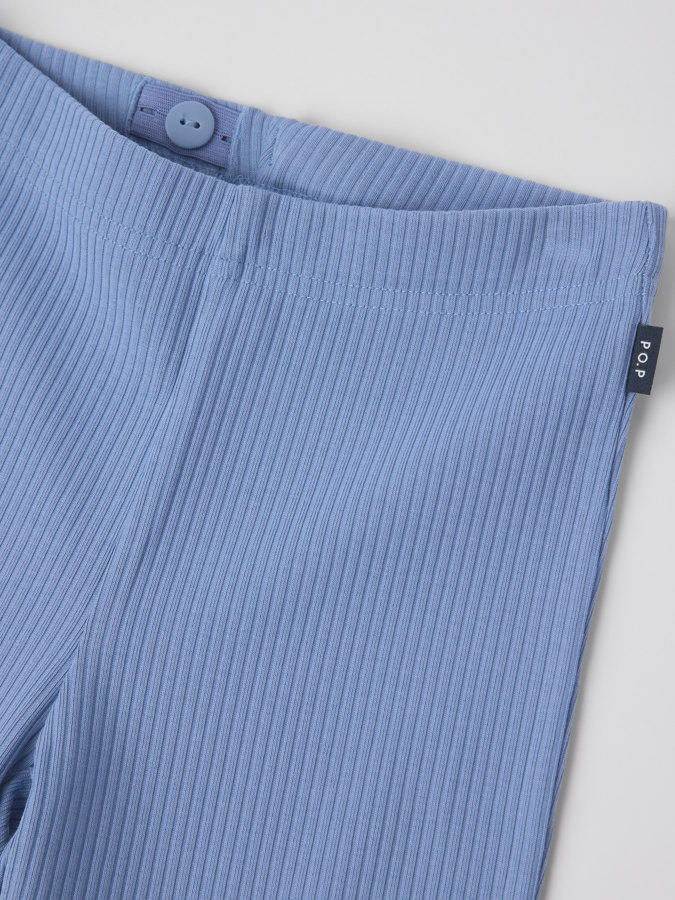 Ribbed flared leggings Ribbed flared leggings