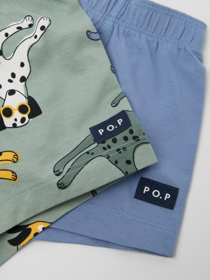 2-pack boxer shorts dalmatian