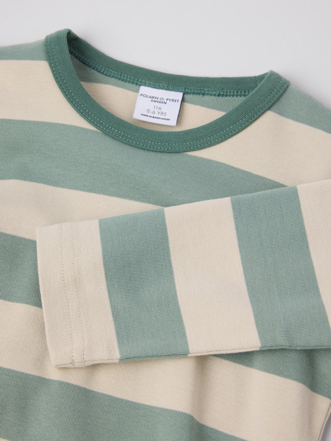 Long-sleeve top striped Long-sleeve top striped