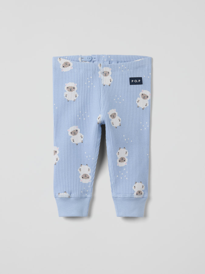 Ribbed trousers lamb