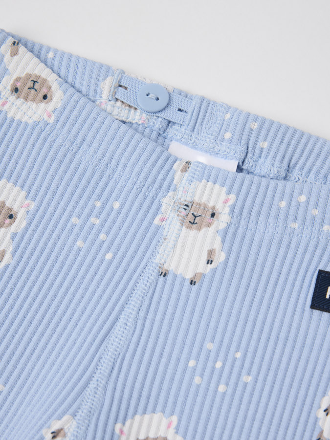 Ribbed trousers lamb