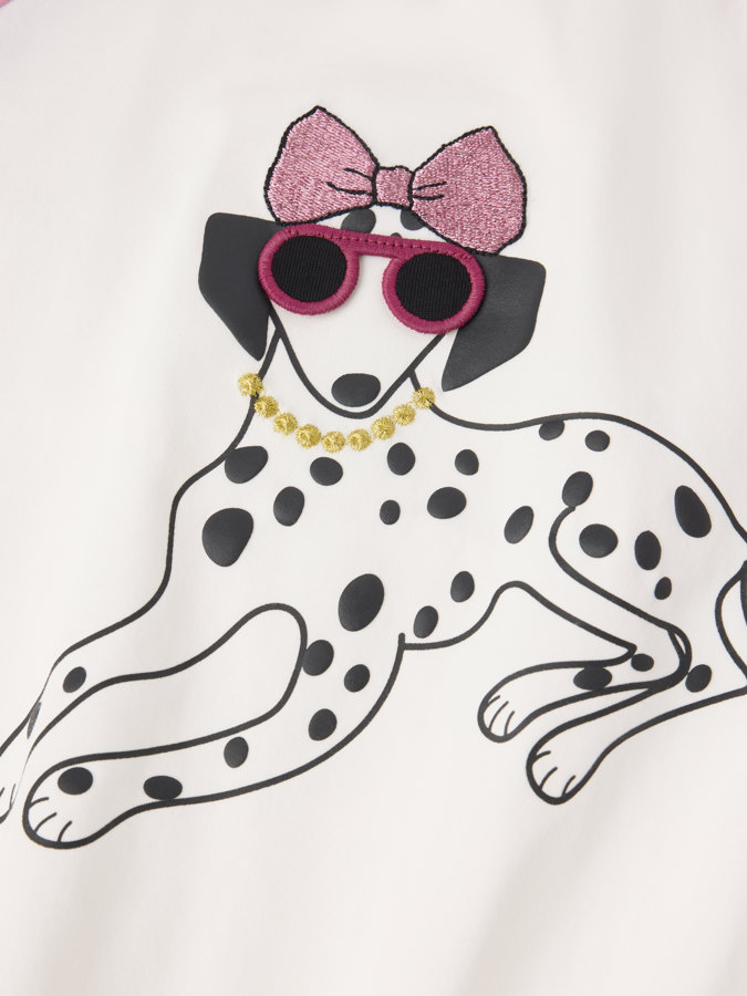 Long-sleeved t-shirt dalmatian Long-sleeved t-shirt dalmatian