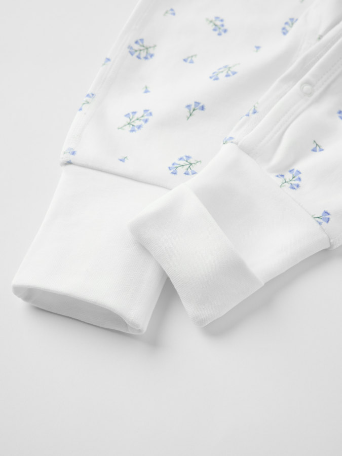 Wrap-around overall floral