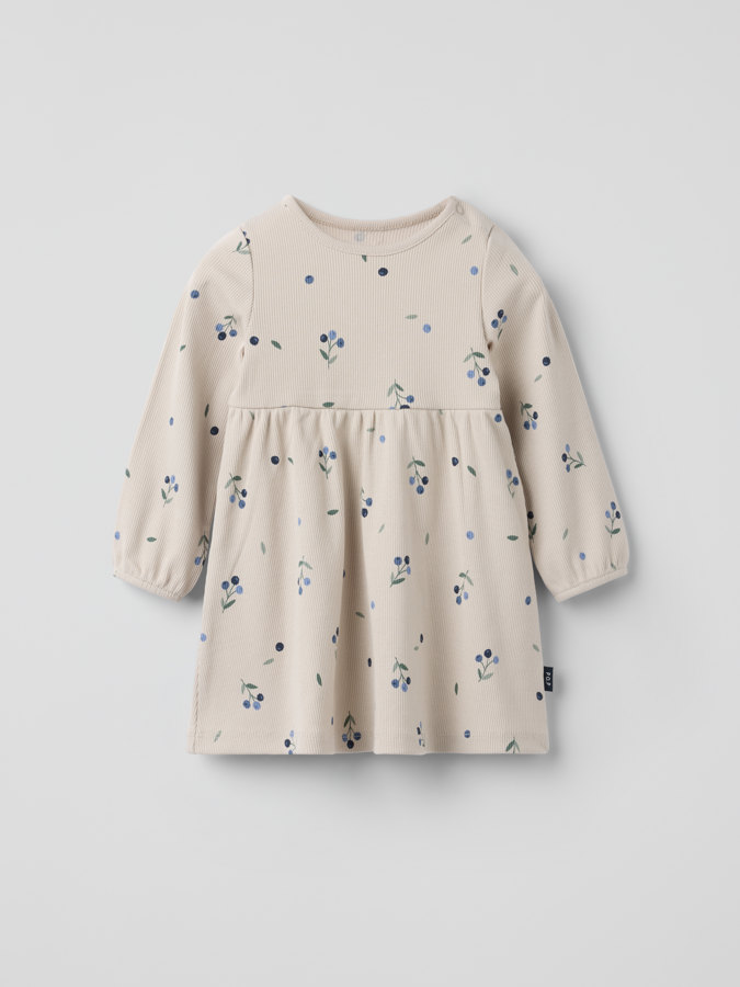 Long-sleeved dress blueberry Long-sleeved dress blueberry