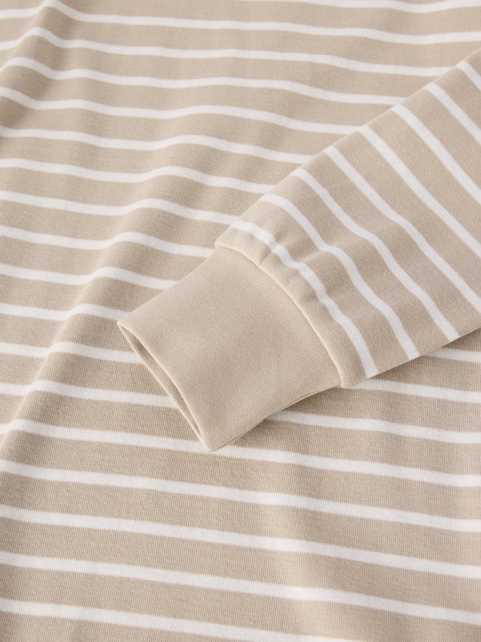 Striped nightgown for adult