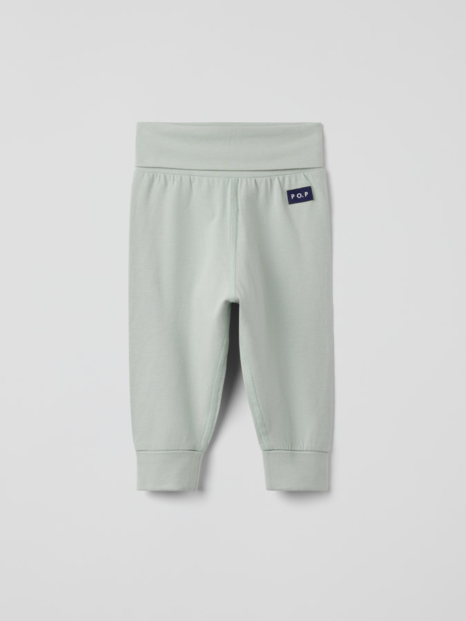 Pants with fold-down cuffs