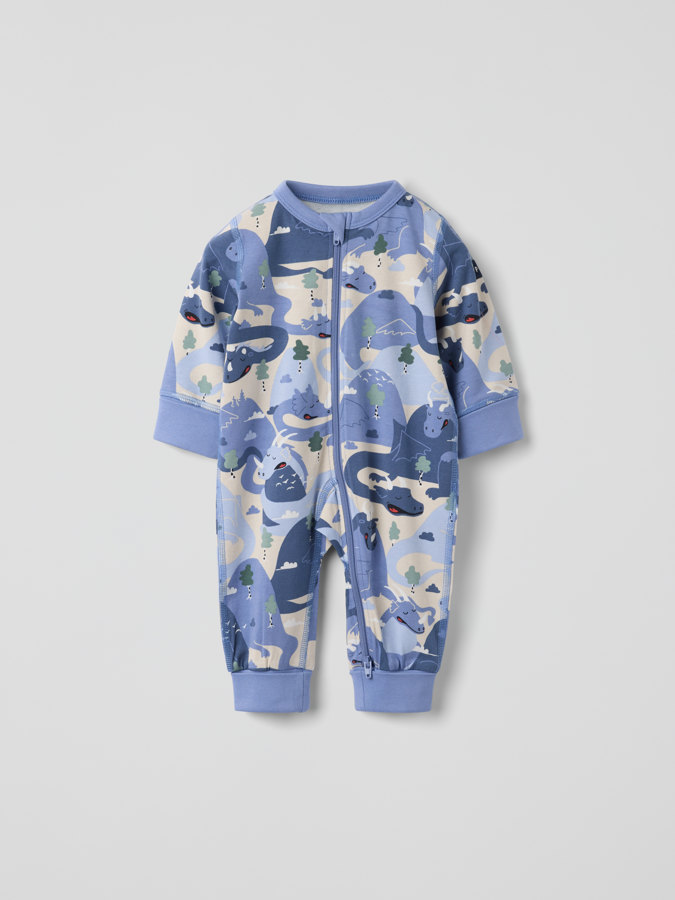 sleepsuit with dragon print