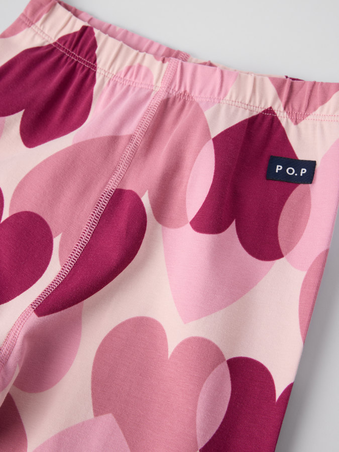 pyjamas with heart print