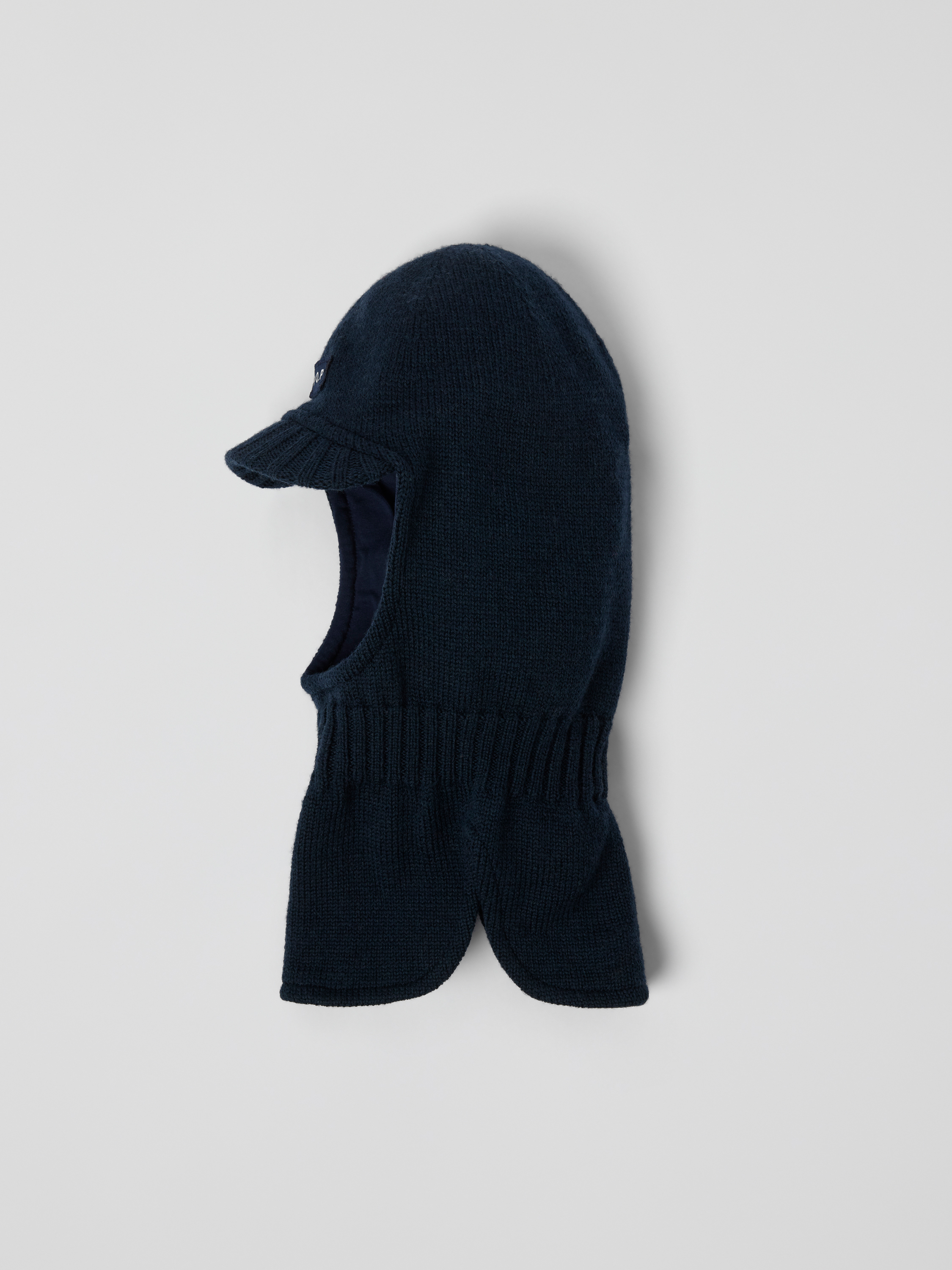 Polarn O. Pyret Blue Balaclava Merino Wool Lined