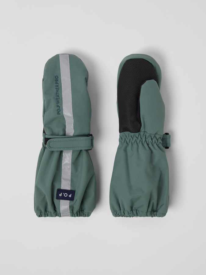 Waterproof padded mittens