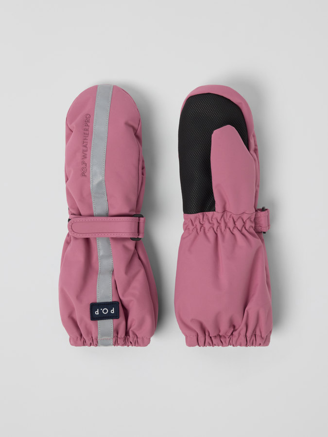 Waterproof padded mittens