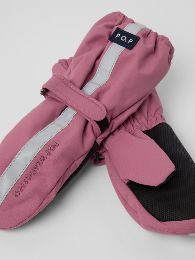 Waterproof padded mittens