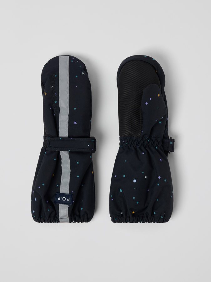 Waterproof padded mittens