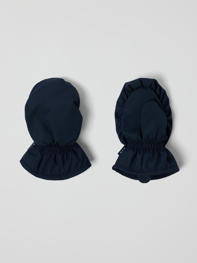 Padded mittens for baby