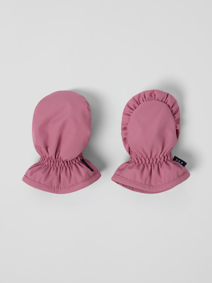 Padded mittens for baby