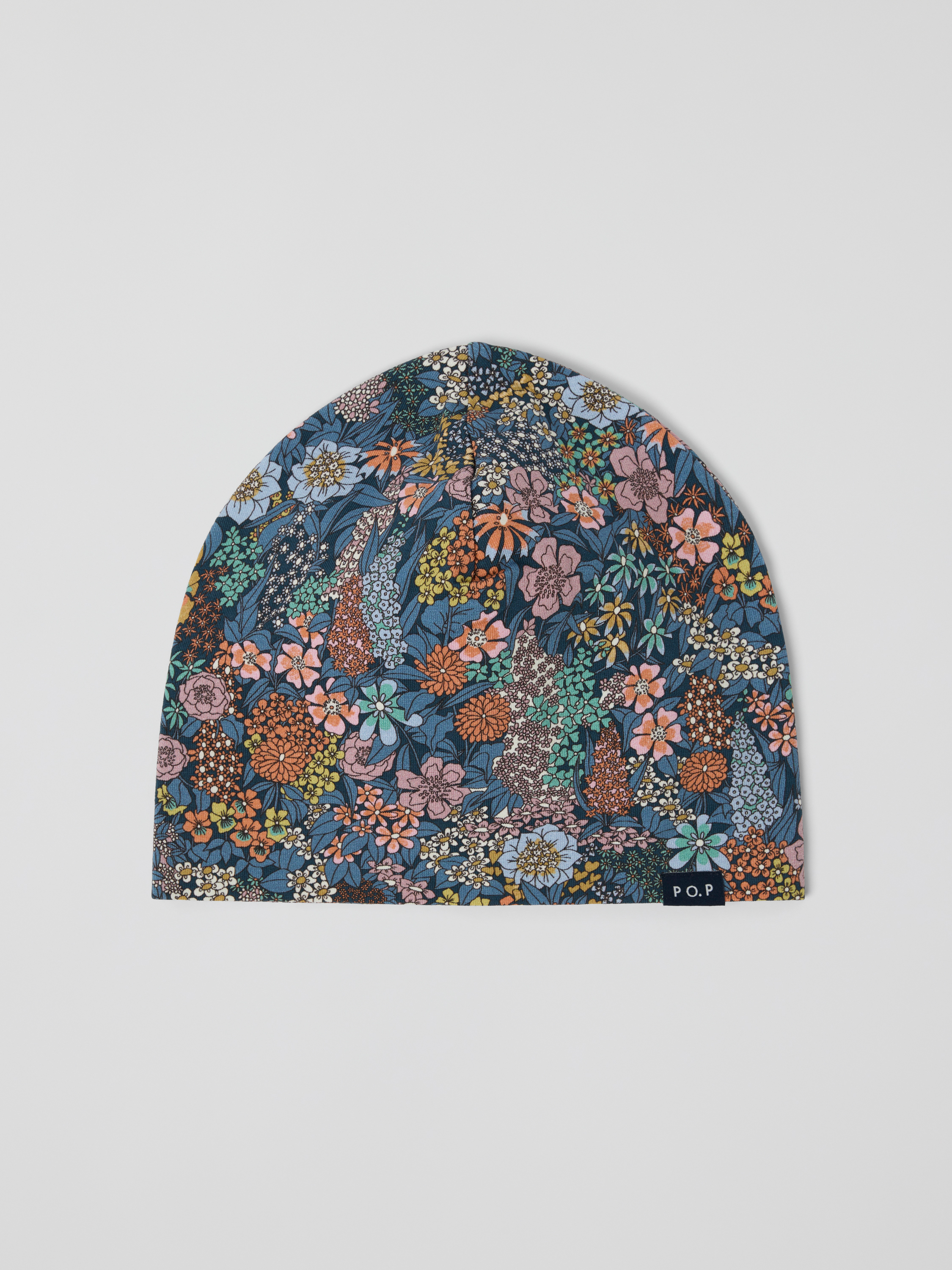 Polarn O. Pyret Blue Jersey Beanie Liberty