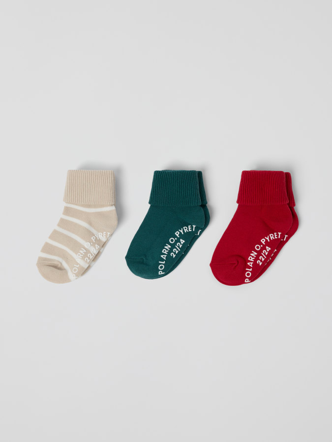 3-pack of anti-slip socks