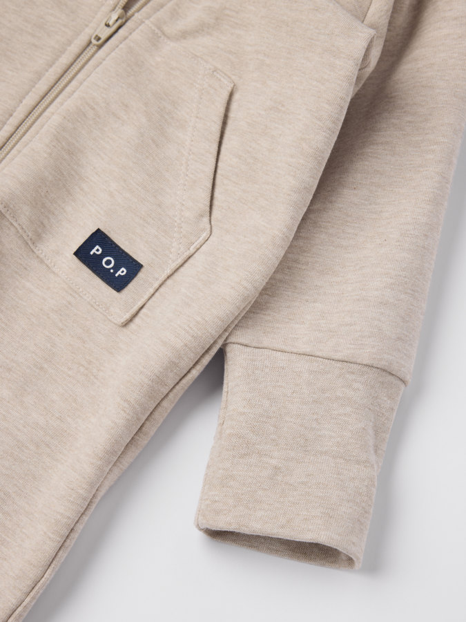 Sweatshirt all-in-one with hood