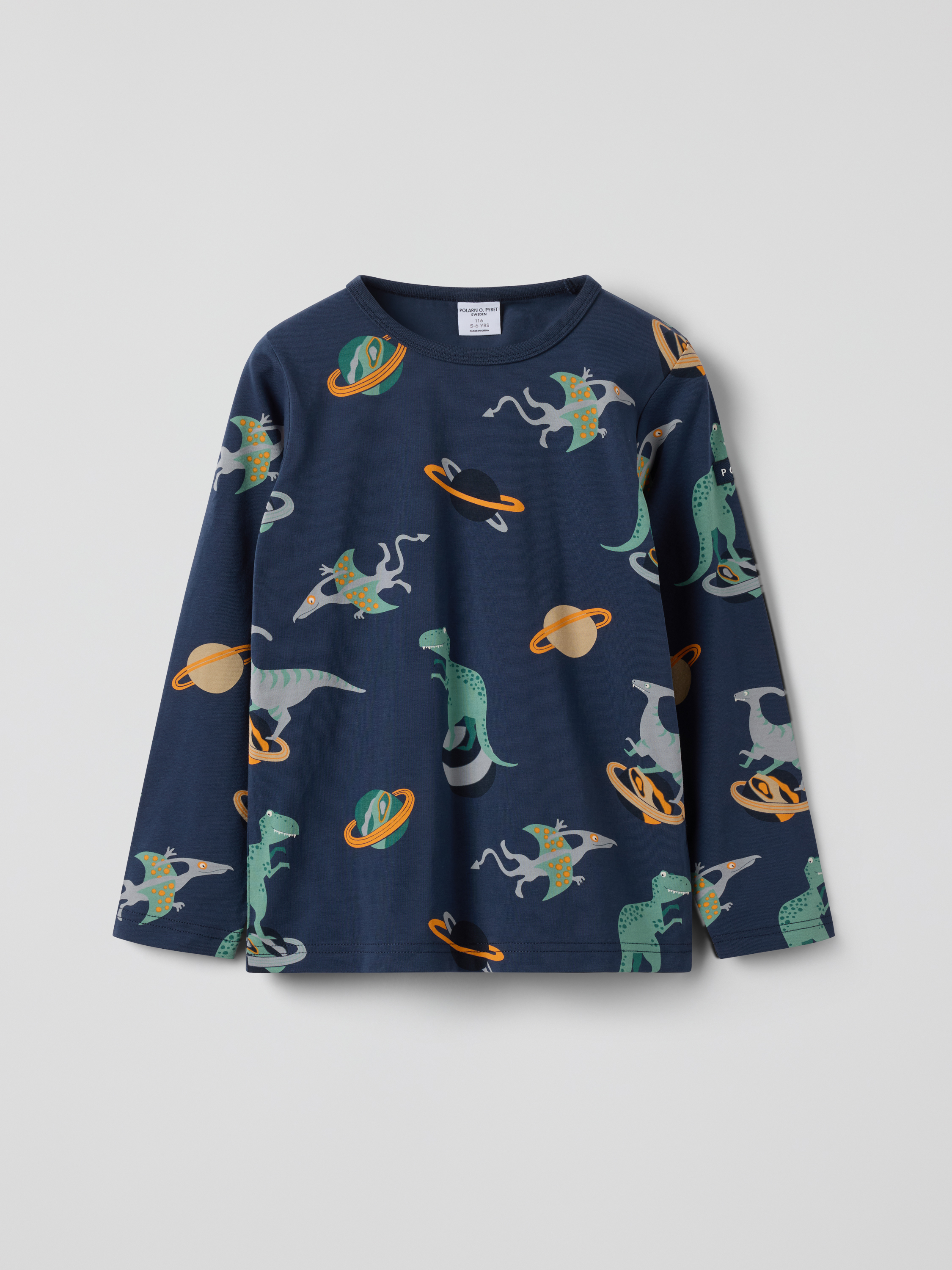 Long-sleeved t-shirt dinosaurs
