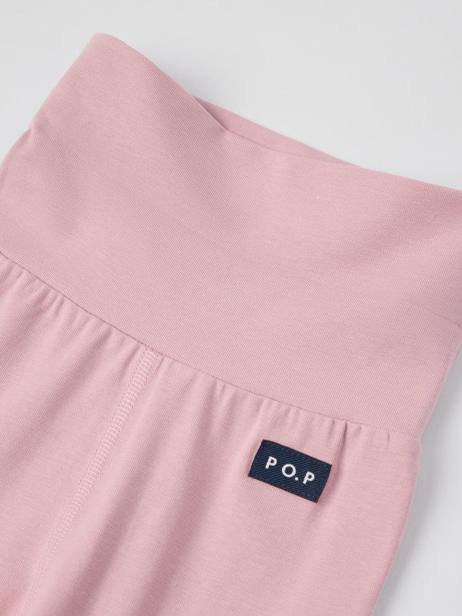 trousers with fold-down cuffs