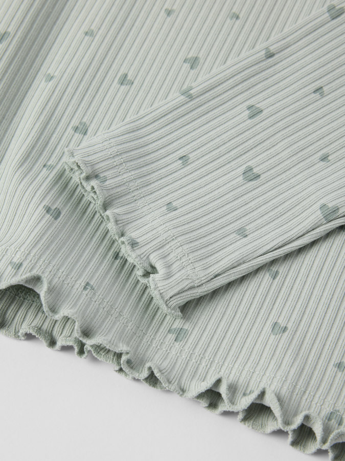 Long-sleeved top hearts Long-sleeved top hearts