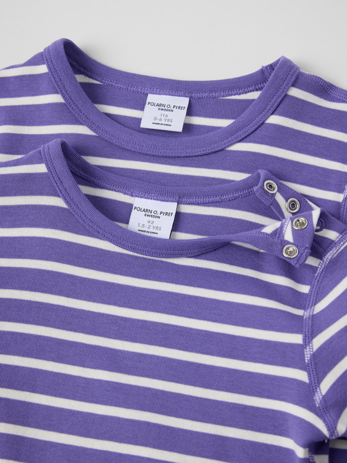 Long-sleeved t-shirt striped Long-sleeved t-shirt striped